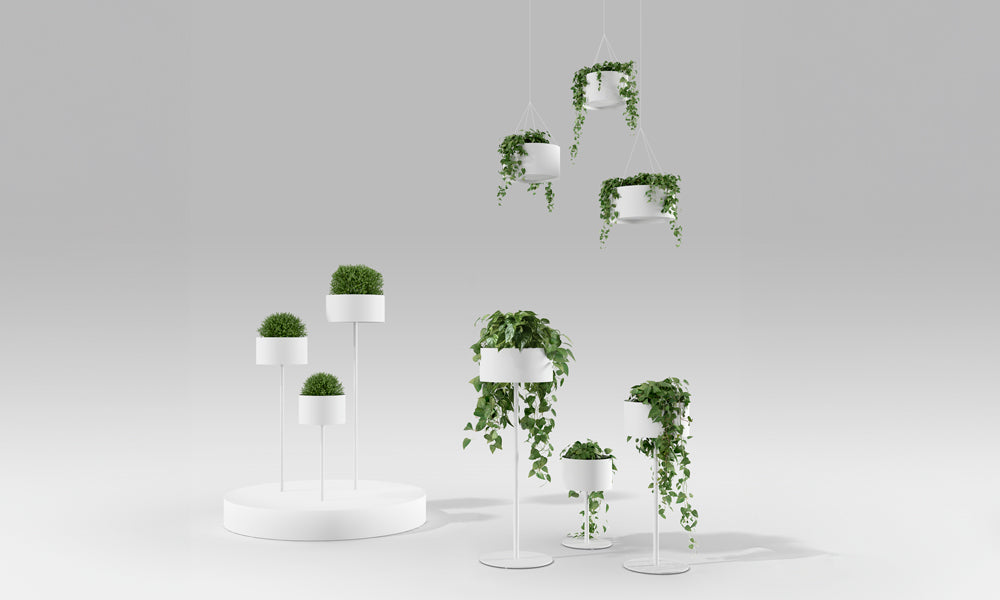 Systemtronic Green Cloud Hanging Planter