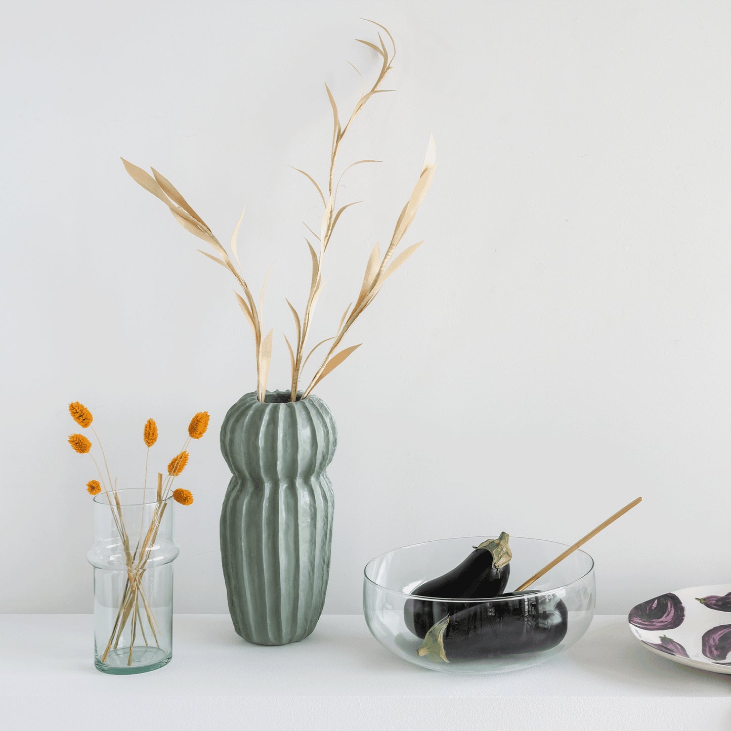Planta Olive, 8 petals (set of 6)