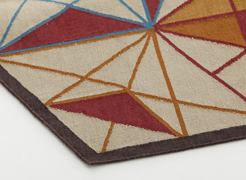 GAN Hexa Rug, Orange