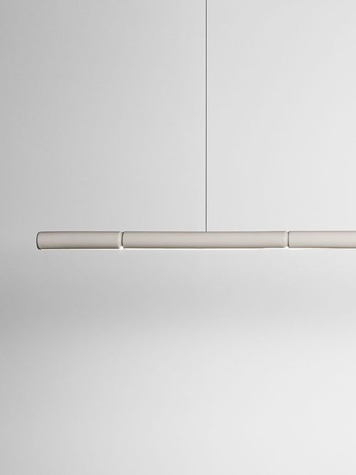 Suspension POTTER Suspension : 1800 mm - Blanc satiné