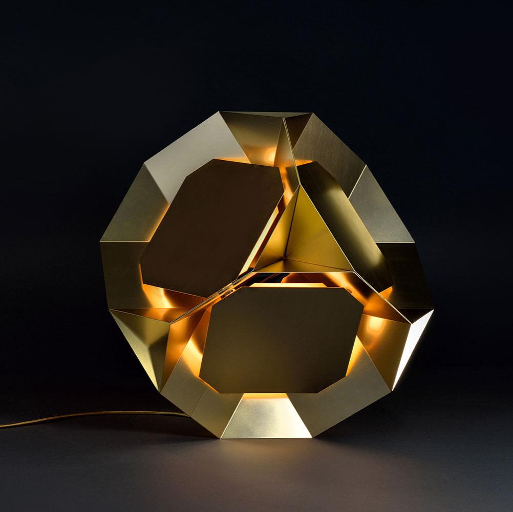 Lampadaire PYLITE - Laiton
