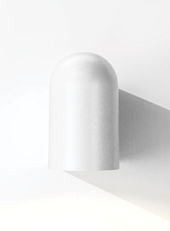 BELL Wandlamp Klassiek Gegoten Aluminium Getrommeld