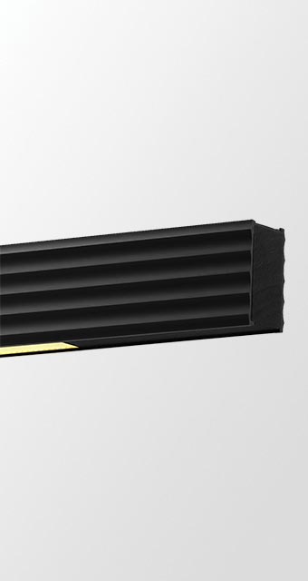 HIGHLINE Hanglamp 2400mm Patina Helder Beschermd