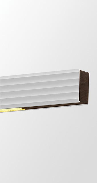 HIGHLINE Hanglamp 2400mm Patina Helder Beschermd