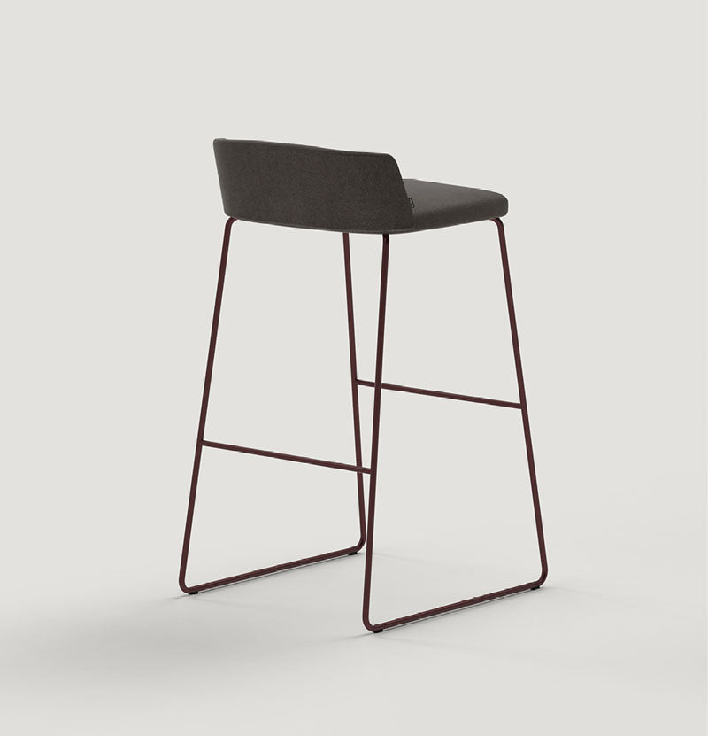 Concord Bar Stool, steel base, image: Capdell