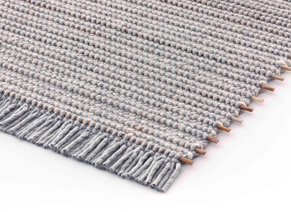 GAN Goz Rug, Kiri Light Grey