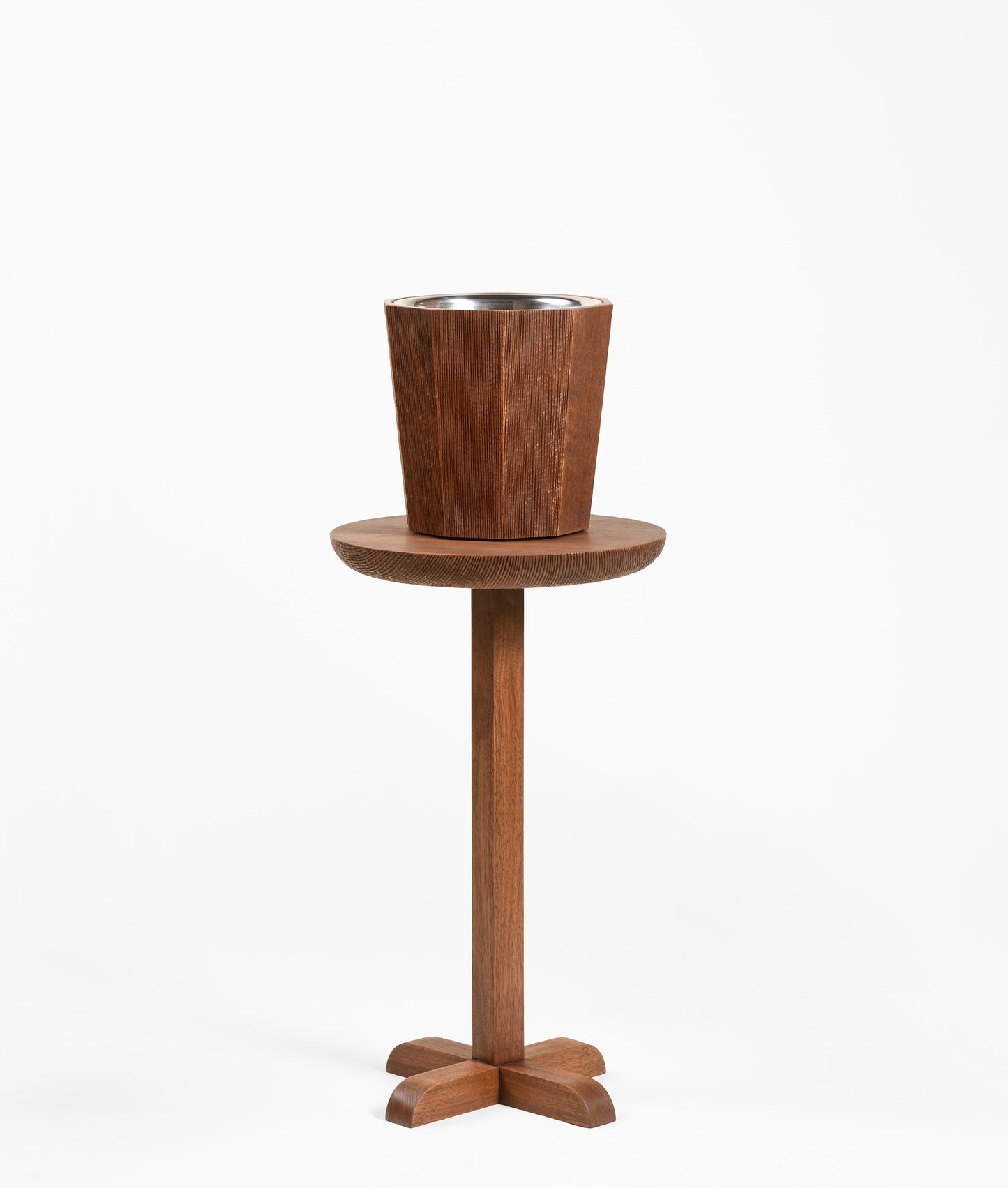 MERAK ice bucket and small table