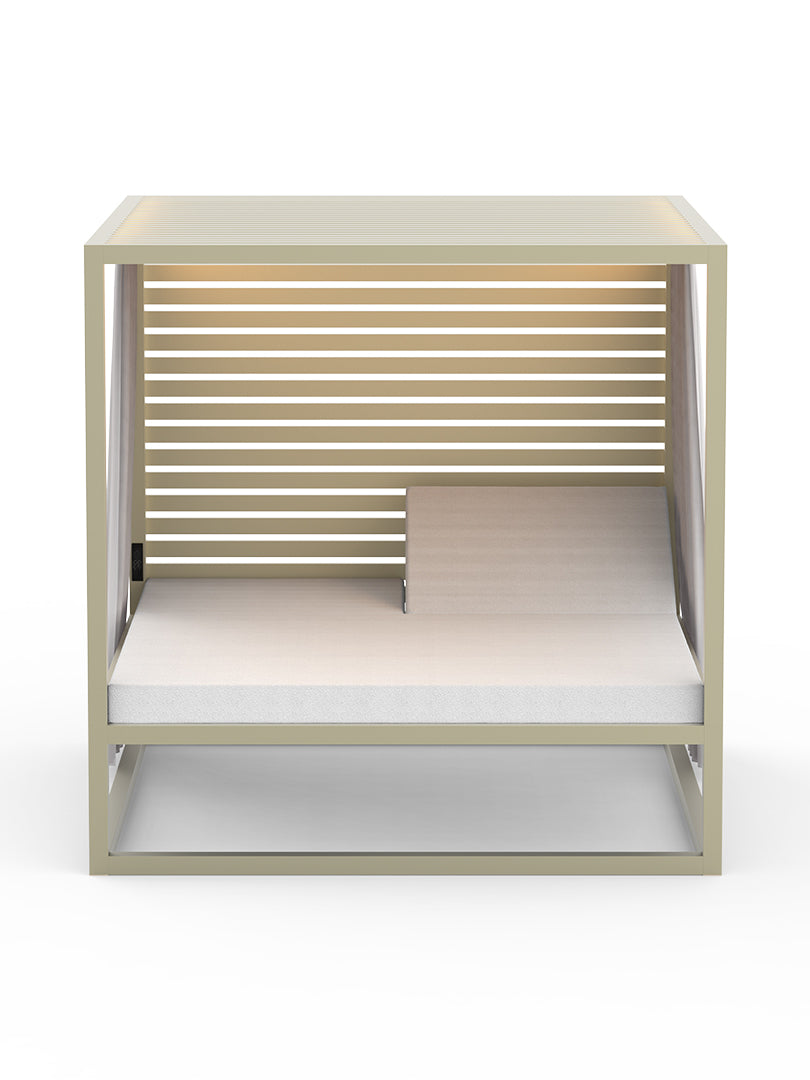 Elevated Daybed Fixed Slats, Daybed 4.0, image: Gandia Blasco