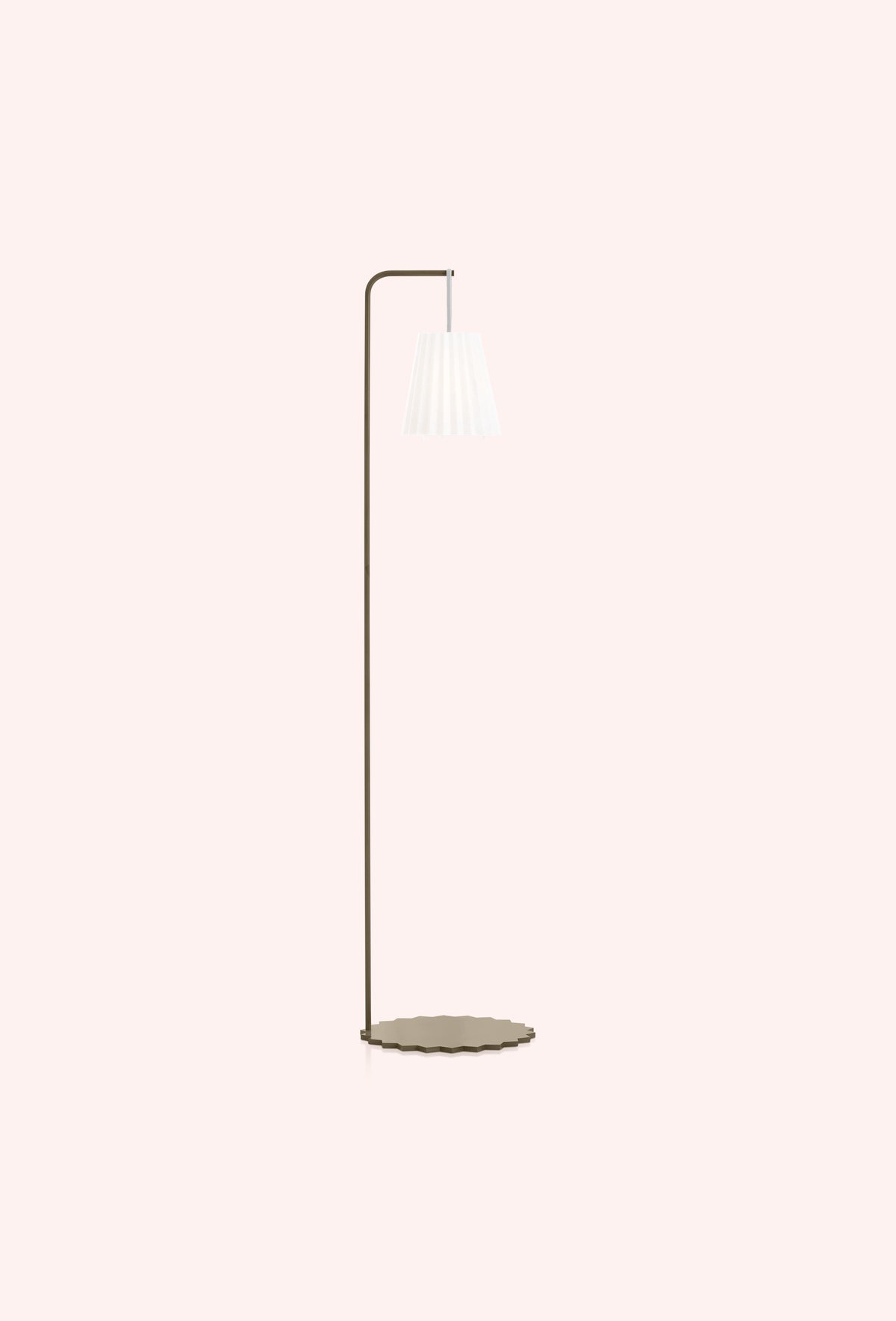 Diabla Plisy lamp base in bronze
