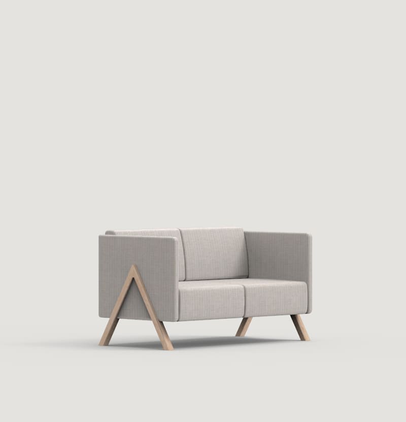 Vision two seat sofa, image: Capdell