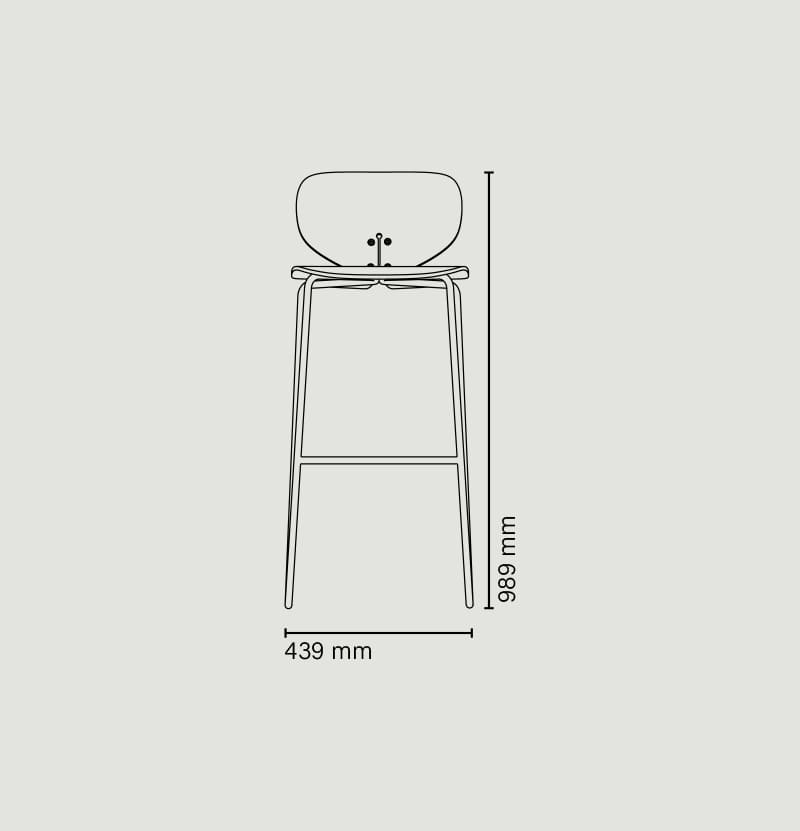 Marietta Bar Stool, image: Capdell