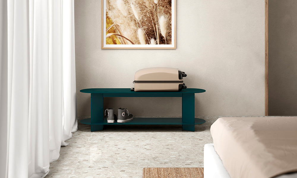 Systemtronic Croma Luggage Stand. Photo: Systemtronic