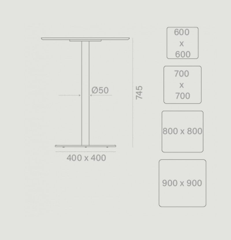 Basic table, image: Capdell