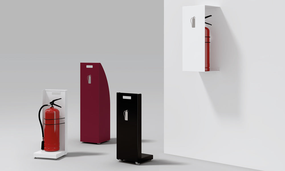 Systemtronic Faya Fire Extinguisher Stand