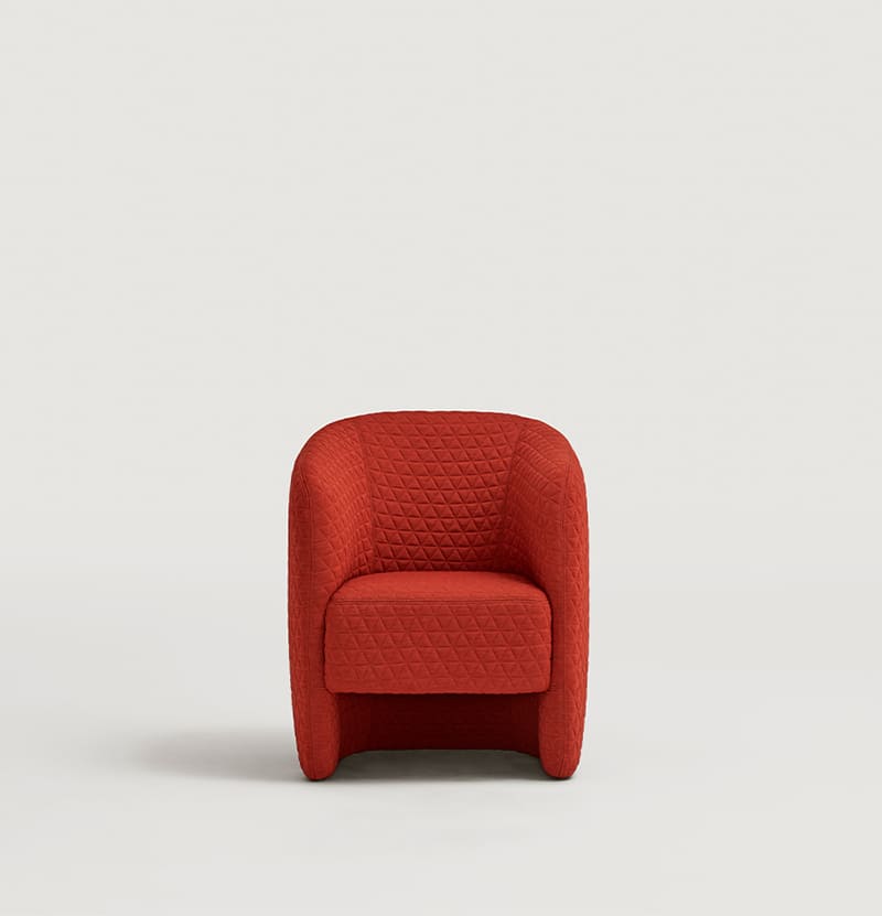 Plum armchair, image: Capdell