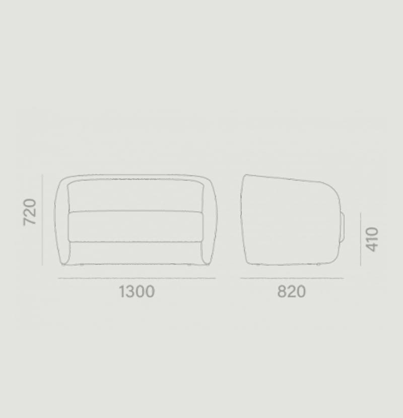 Plum sofa, image: Capdell