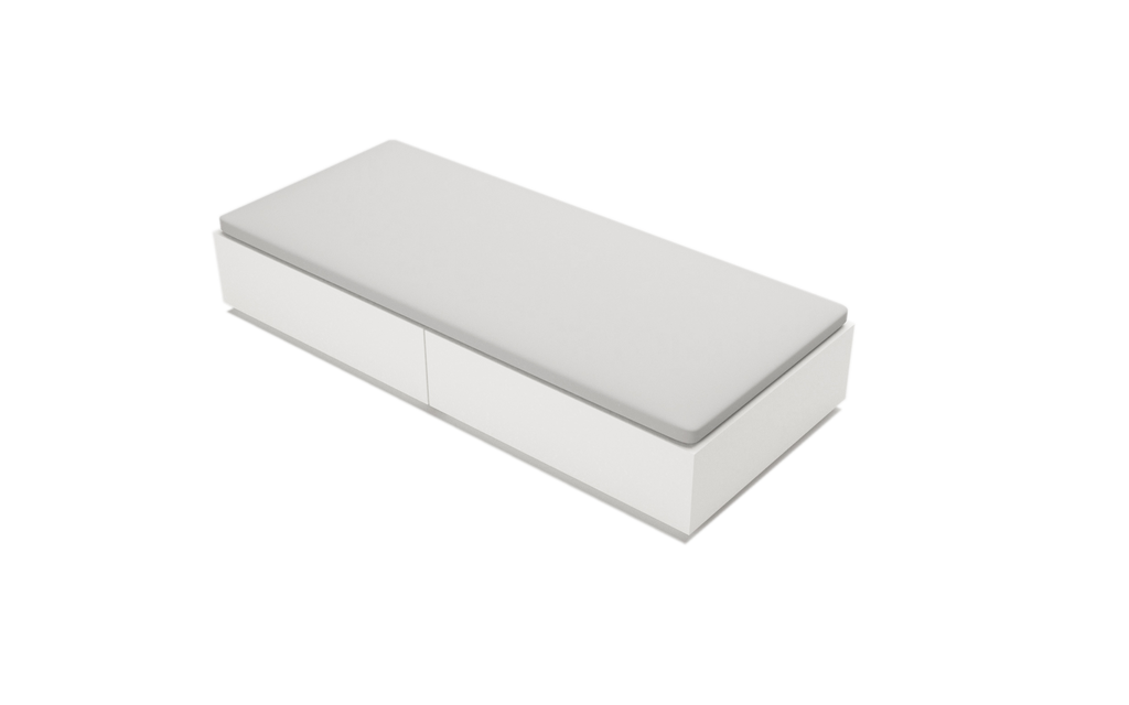 Poolins short lounger module with cushion