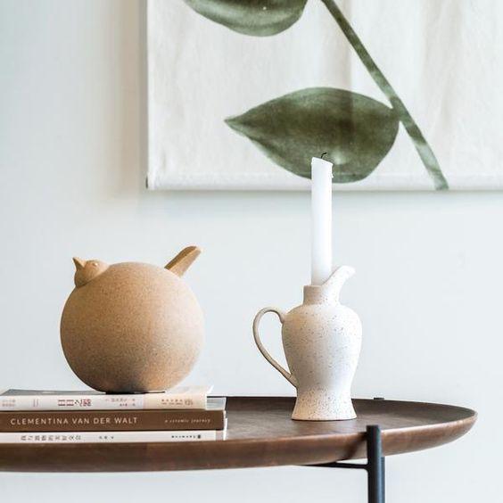 Coffee table with serving tray Fez