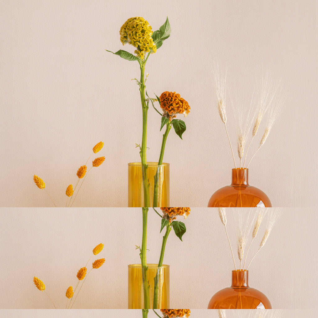 Vase recycled glass
