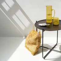 Coffee table with serving tray Fez, Shizu Black Small