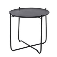 Coffee table with serving tray Fez, Shizu Black Small