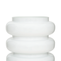 Vase Flower Recycled Glass Bulb