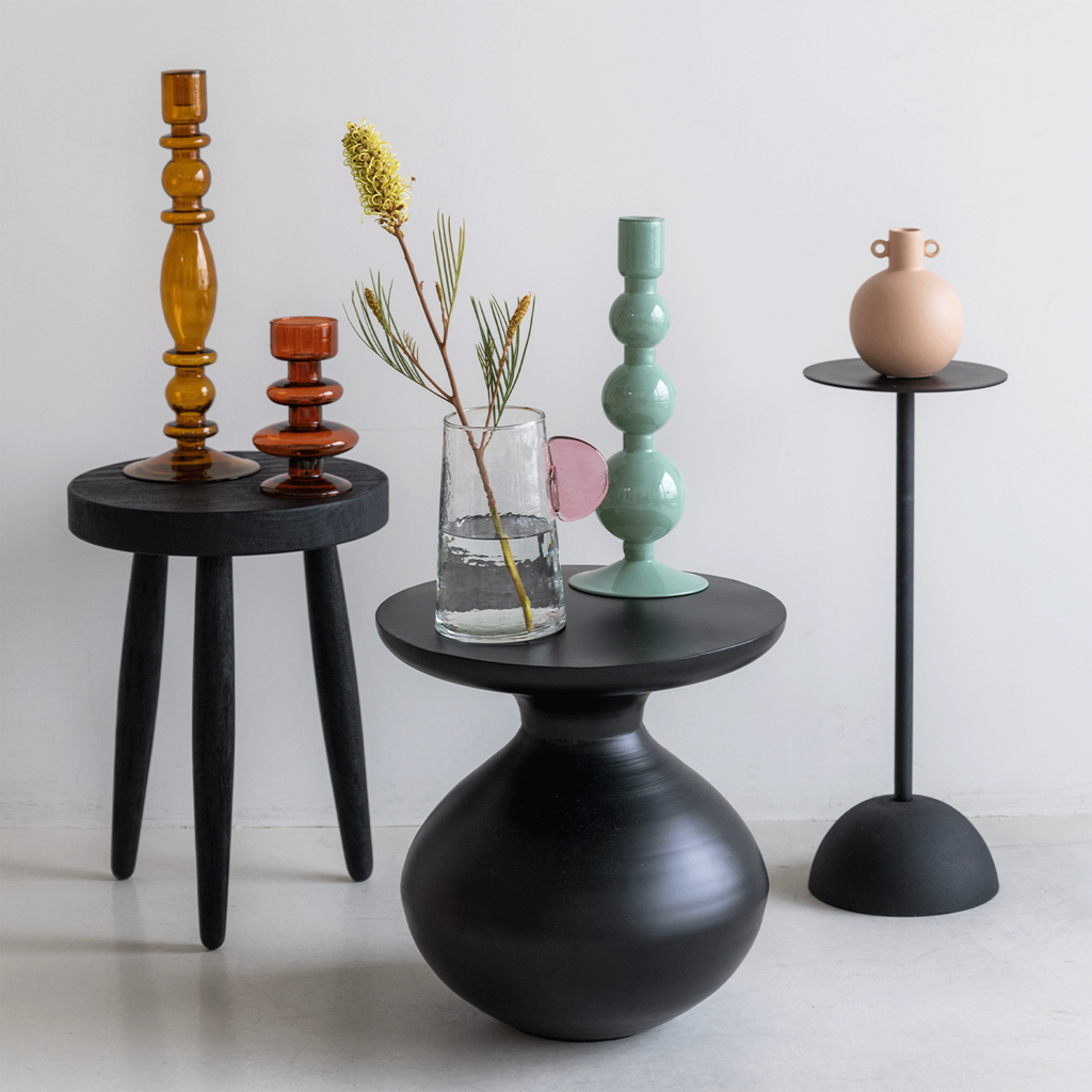 Side table S, Black