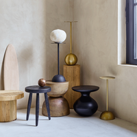 Side table S, Gold