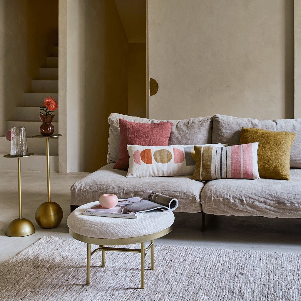 Side table S, Gold