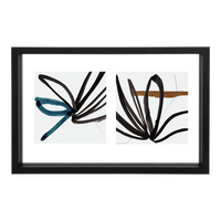 Photo frame Floating Minimalism Double, Black