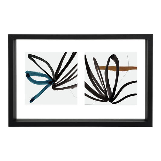 Photo frame Floating Minimalism Double, Black
