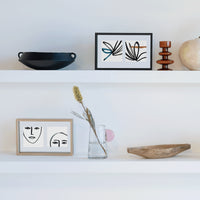 Photo frame Floating Minimalism Double, Black