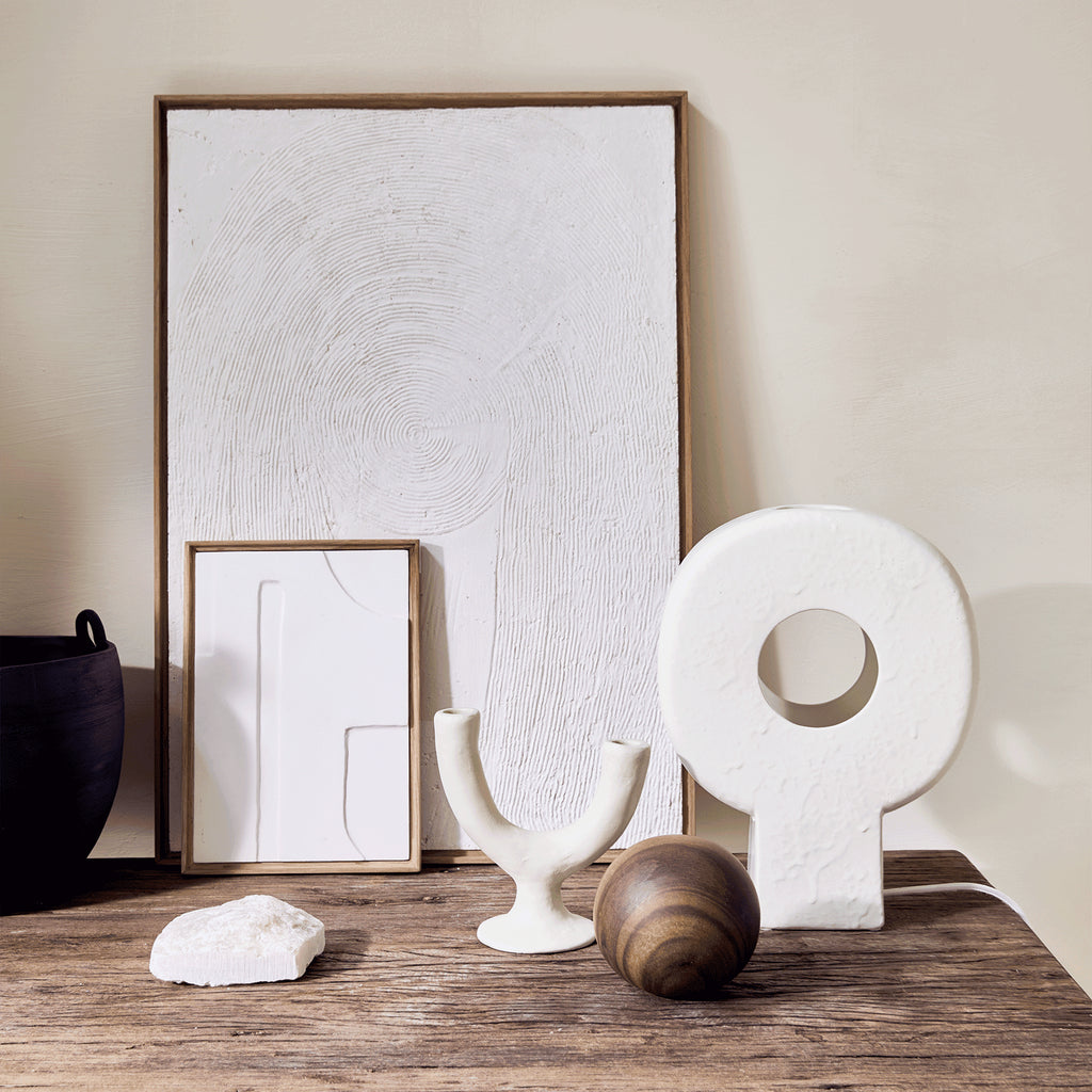 Wall deco Paper Mache Organic