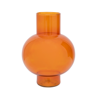 Vase Recycled Glass Tummy A