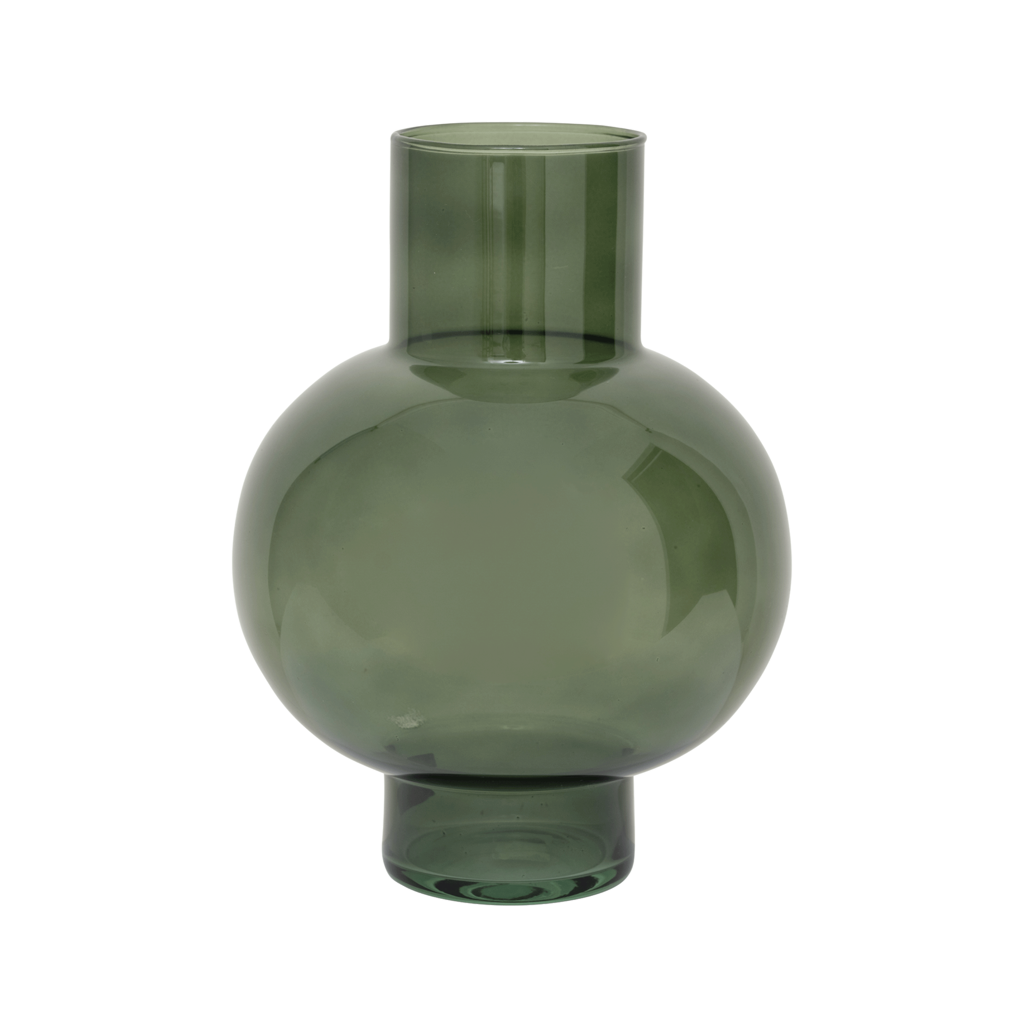 Vase Recycled Glass Tummy A