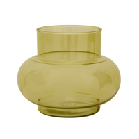 Vase Recycled Glass Tummy B
