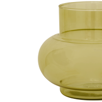 Vase Recycled Glass Tummy B