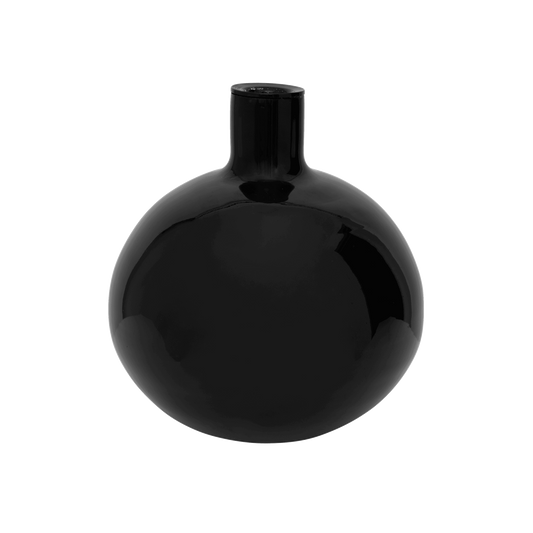 Candle holder Bubble Black, M