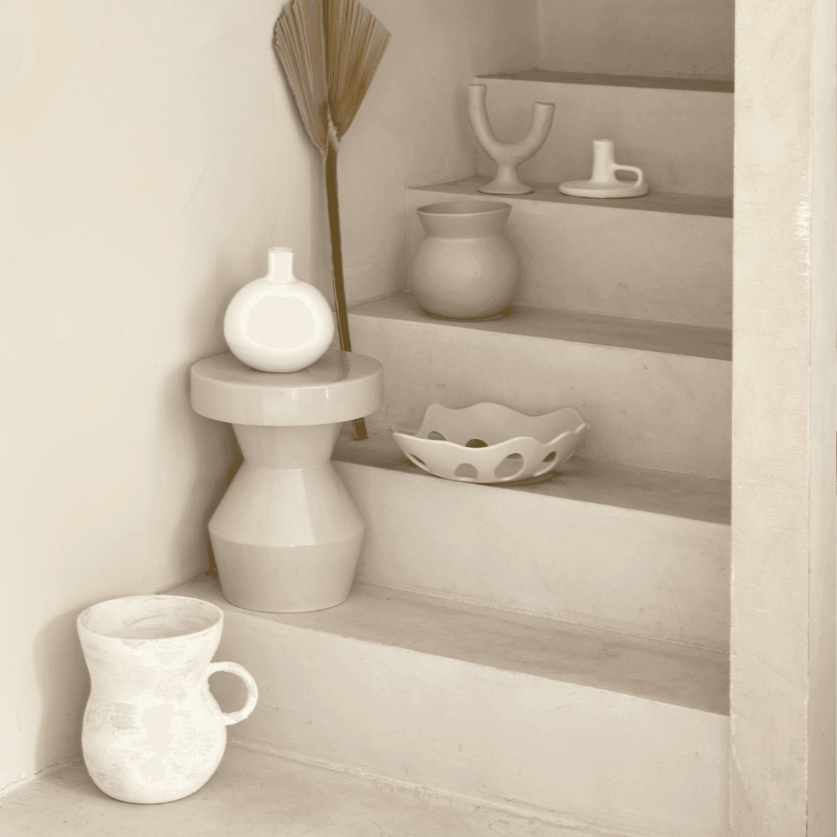 Side table Sculptural