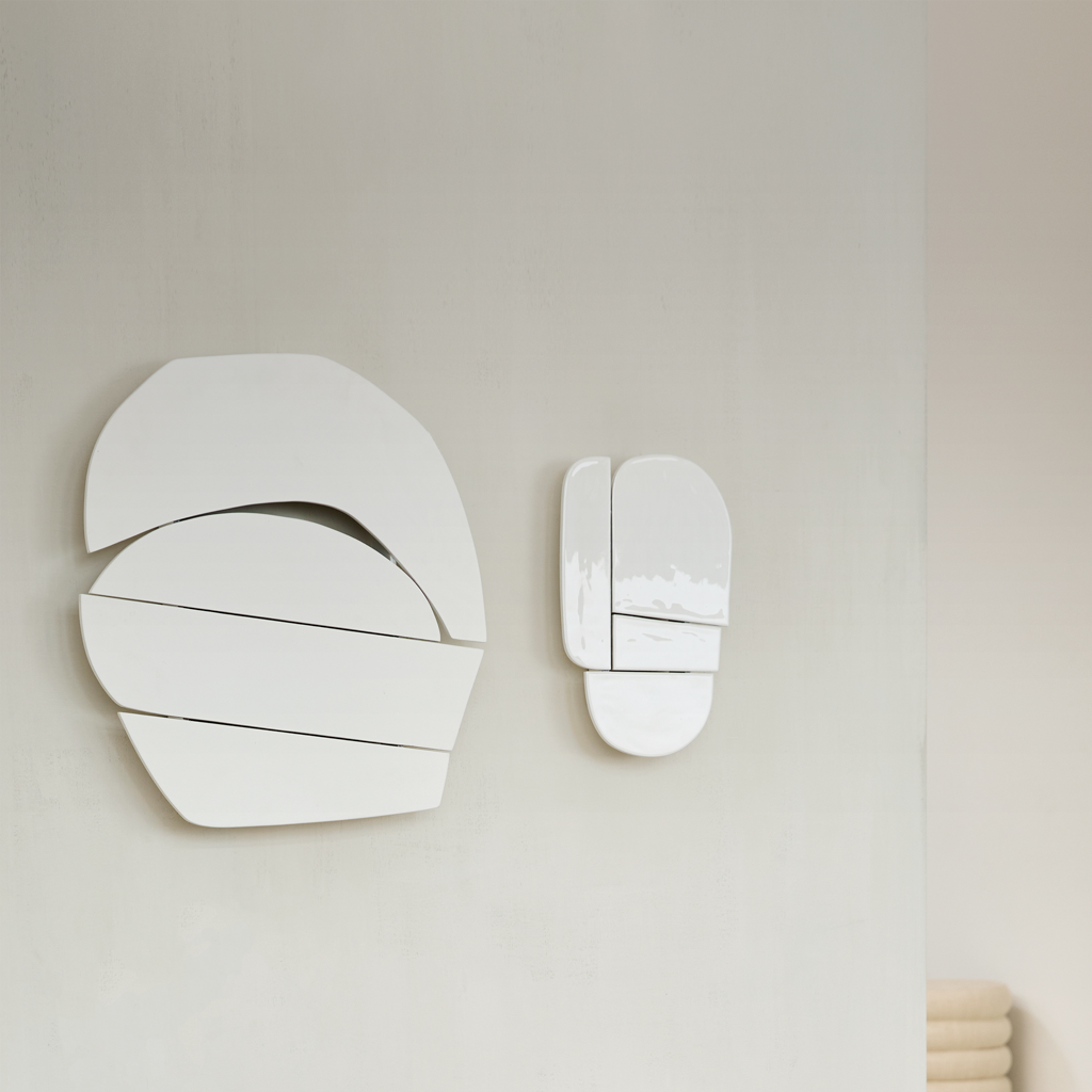 Wall decor Wood Block Off White