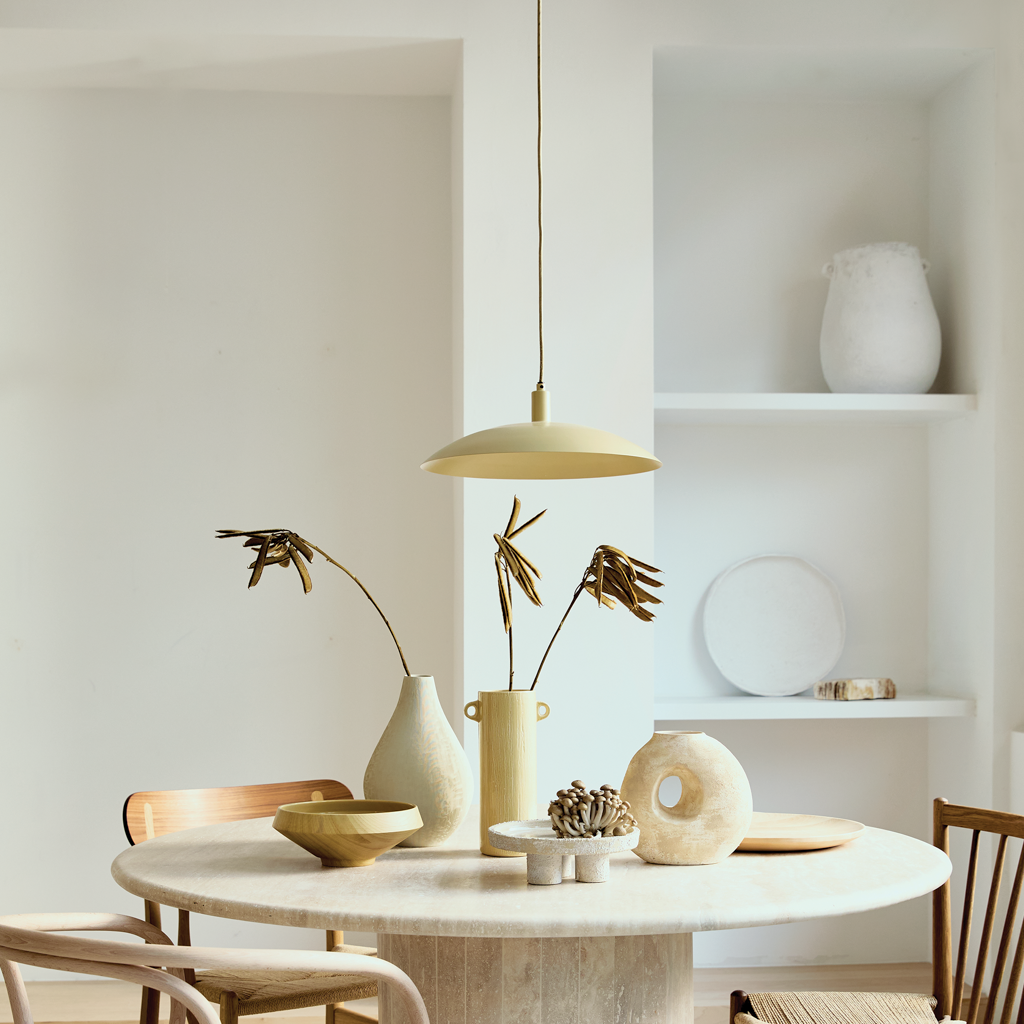 Hanging lamp Suna Sea Mist, L