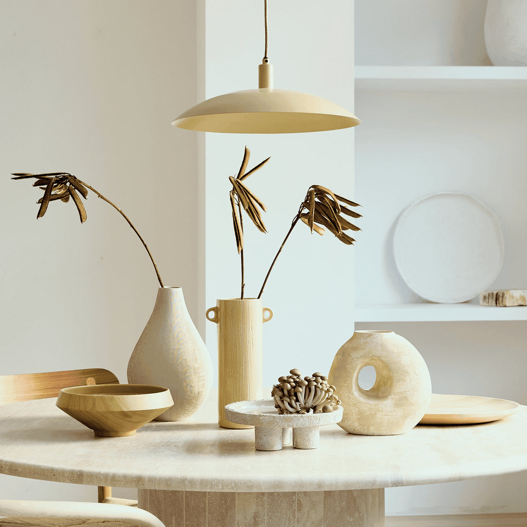 Hanging lamp Suna Sea Mist, L