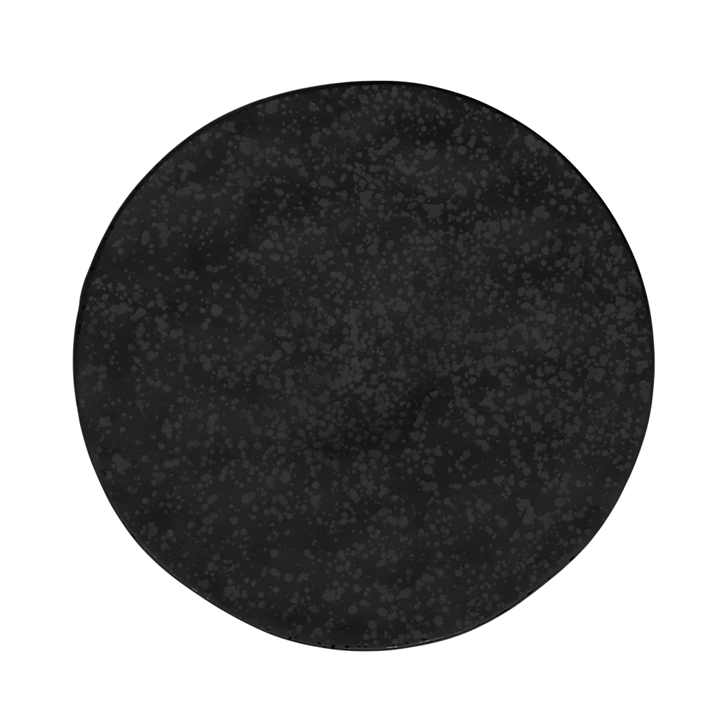 Serving plate black, Ø38 cm