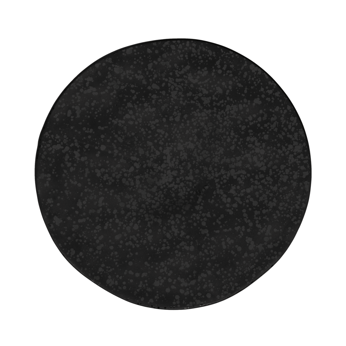 Serving plate black, Ø38 cm