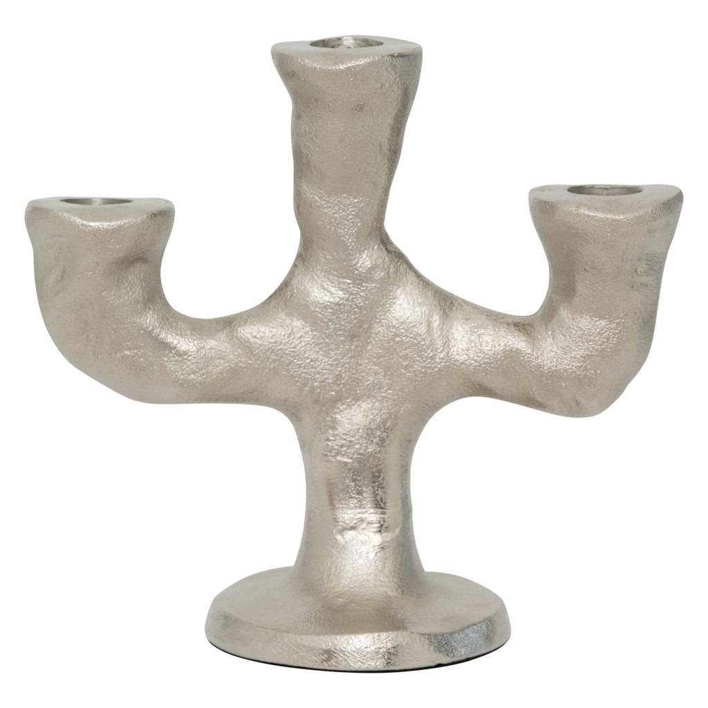 Candle holder D'argento