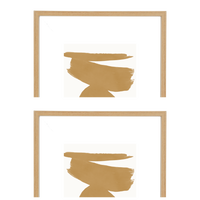 Photo frame floating L, Aesthetic Natural