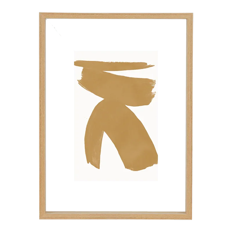 Photo frame floating L, Aesthetic Natural