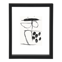 Photo frame Floating Minimalism Black, S