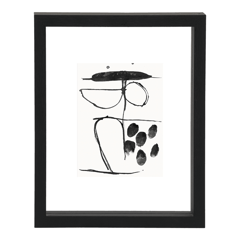 Photo frame Floating Minimalism Black, S