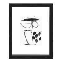 Photo frame Floating Minimalism Black, S